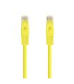 Nanocable Cable Red Latiguillo RJ45 LSZH CAT.6A UTP AWG24, Amarillo, 25 cm