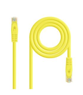 Nanocable Cable Red Latiguillo RJ45 LSZH CAT.6A UTP AWG24, Amarillo, 25 cm
