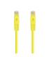 Nanocable Cable Red Latiguillo RJ45 LSZH CAT.6A UTP AWG24, Amarillo, 25 cm