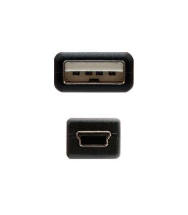 Nanocable CABLE USB 2.0, TIPO A M-MINI USB 5PIN M, 0.5 M