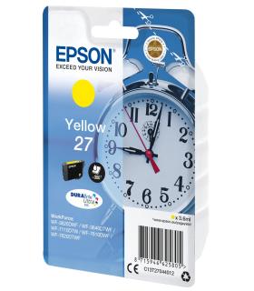 Epson Alarm clock Singlepack Yellow 27 DURABrite Ultra Ink