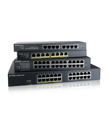 Zyxel GS1915-24EP Gestionado L2 Gigabit Ethernet (10 100 1000) Energía sobre Ethernet (PoE) 1U Negro