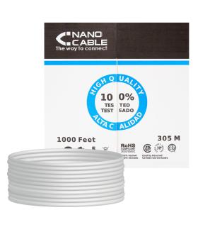 Nanocable CABLE RED RJ45 CAT.6 FTP RIGIDO AWG24, 305 M