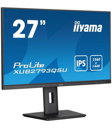 iiyama XUB2793QSU-B7 pantalla para PC 68,6 cm (27") 2560 x 1140 Pixeles Wide Quad HD LED Negro