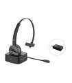 Conceptronic POLONA03BD auricular y casco Auriculares Inalámbrico Diadema Oficina/Centro de llamadas Bluetooth Base de carga