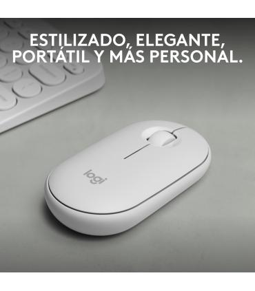 Logitech Pebble 2 M350s ratón Viajes Ambidextro RF Wireless + Bluetooth Óptico 4000 DPI