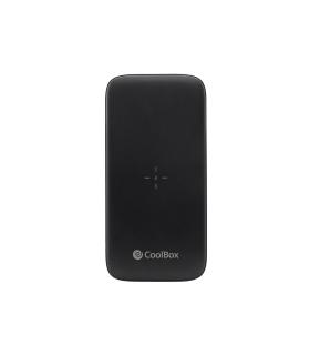 CoolBox COO-PB10KW-BK1 batería externa 10000 mAh Cargador inalámbrico Negro