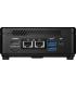 MSI Cubi N ADL-047BES 0,69 l tamaño PC Negro N100