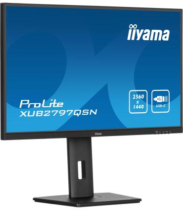 iiyama ProLite XUB2797QSN-B2 pantalla para PC 68,6 cm (27") 2560 x 1440 Pixeles 2K Ultra HD LED Negro