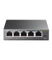 TP-Link TL-SG105E Gestionado L2 Gigabit Ethernet (10/100/1000) Negro