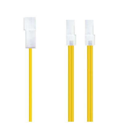 Nanocable CABLE ALIMENTACION MOLEX 5.25" M-2x5.25" H 20CM