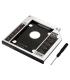 Ewent EW7003 funda para disco duro externo Acrilonitrilo butadieno estireno (ABS), Aluminio Negro, Blanco