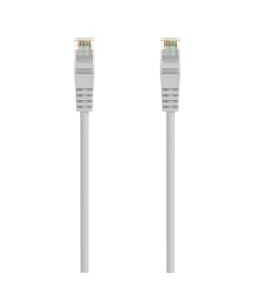 AISENS Cable de Red Latiguillo RJ45 LSZH Cat.6A 500 Mhz UTP AWG24, Gris, 1.5M
