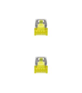 Nanocable Cable Red Latiguillo RJ45 LSZH CAT.6A SFTP AWG26, Gris, 30 cm