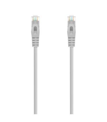 AISENS Cable de Red Latiguillo RJ45 LSZH Cat.6A 500 Mhz UTP AWG24, Gris, 30CM