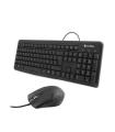 CoolBox COO-KTR-01U teclado Ratón incluido Oficina USB QWERTY Negro