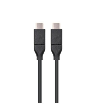 Nanocable USB 3.1, 1m cable USB USB 3.2 Gen 2 (3.1 Gen 2) USB C Negro