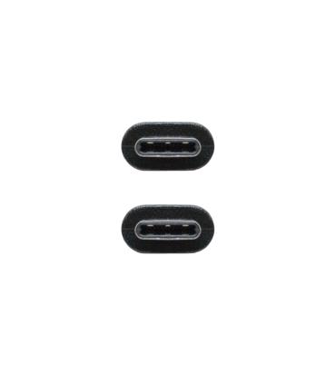 Nanocable USB 3.1, 1m cable USB USB 3.2 Gen 2 (3.1 Gen 2) USB C Negro