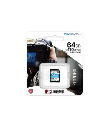 Kingston Technology Canvas Go! Plus 64 GB SD UHS-I Clase 10