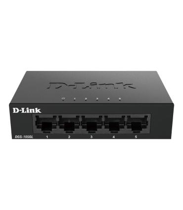 D-Link DGS-105GL E switch No administrado Gigabit Ethernet (10 100 1000) Negro