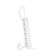 Nanocable Regleta de Enchufes con 6 Tomas, 1.4 m, Blanco
