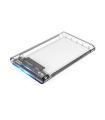 CoolBox COO-SCT-2533 caja para disco duro externo Caja externa para unidad de estado sólido (SSD) Gris 2.5"