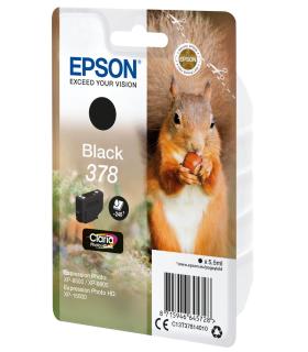 Epson Squirrel Singlepack Black 378 Claria Photo HD Ink