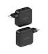 AISENS Cargador GaN 140W, 2xUSB-C PD3.1 QC4.0, 1xUSB-A QC3.0, Negro