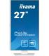 iiyama G-MASTER XUB2797QSN-W2 pantalla para PC 68,6 cm (27") 2560 x 1440 Pixeles 4K Ultra HD LED Blanco