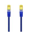 AISENS Cable De Red Latiguillo RJ45 LSZH Cat.7 600 MHz S FTP PIMF AWG26, Azul, 2.0 m
