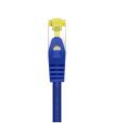 AISENS Cable De Red Latiguillo RJ45 LSZH Cat.7 600 MHz S FTP PIMF AWG26, Azul, 2.0 m