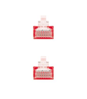 Nanocable 10.20.0100-R cable de red Rojo 0,5 m Cat5e U UTP (UTP)