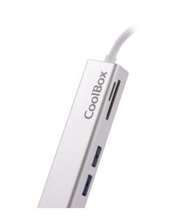 CoolBox miniDock USB-C Lite Alámbrico USB 3.2 Gen 1 (3.1 Gen 1) Type-C Blanco