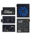 CoolBox CoolPower 750W unidad de fuente de alimentación 20+4 pin ATX ATX Negro