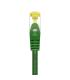AISENS Cable De Red Latiguillo RJ45 LSZH Cat.7 600 MHz S FTP PIMF AWG26, Verde, 0.5 m
