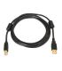 AISENS A101-0010 cable USB USB 2.0 3 m USB A USB B Negro