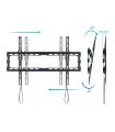 TooQ LP1081T-B soporte para TV 2,03 m (80") Negro