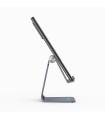 AISENS Soporte De Sobremesa Tamaño M Ajustable (1 Pivote) Para Movil / Tablet, Gris