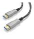 AISENS Cable HDMI V2.0 AOC Premium Alta Velocidad   HEC 4K@60Hz 18Gbps, A M-A M, Negro, 10 m