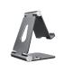 AISENS Soporte De Sobremesa Tamaño M Ajustable (2 Pivotes) Para Movil   Tablet, Gris