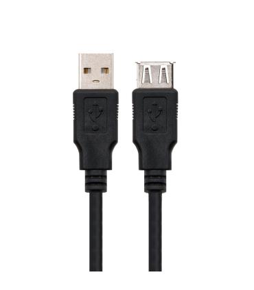 Nanocable CABLE USB 2.0, TIPO A M-A H, NEGRO, 3.0 M