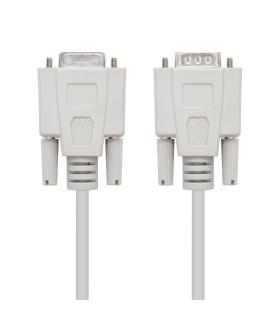 Nanocable 10.14.0503 cable de serie Beige 3 m DB9