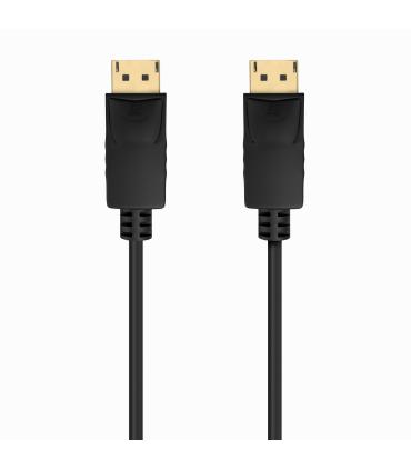 AISENS Cable DISPLAYPORT V1.2 CCS 4K@60Hz, DP M-DP M, Negro, 1.0m