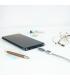 Nanocable Adaptador USB-C a Micro USB, USB-C M-Micro B H, Aluminio, Gris