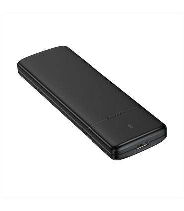 AISENS Caja Externa M.2 (NGFF) ASM2-001B SATA NVME a USB3.1 USB3.2 Gen2, Negra