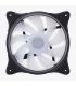 Hiditec N18 ARGB Carcasa del ordenador Ventilador 12 cm Negro