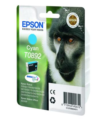 Epson Monkey Cartucho T0892 cian