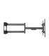 AISENS Soporte Pro Giratorio, Inclinable Y Nivelable Para Monitor tv 50kg De 43-80, Negro