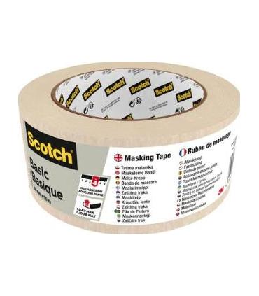 3M 7100210914 50 m Cinta de pintor multiusos Apto para uso en interior Beige