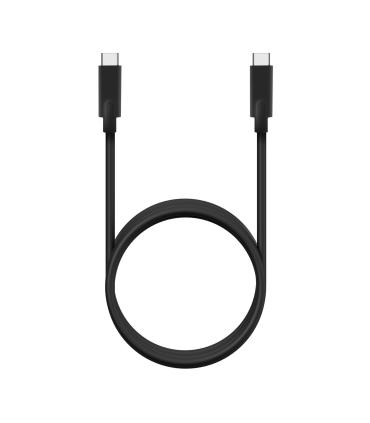AISENS Cable USB 3.2 Gen2 10Gbps 4k@60Hz 5A 100W E-Marker, Tipo USB-C M-USB-C M, Negro, 3.0m